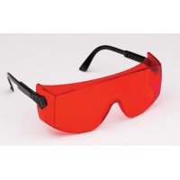 ProVision® Overshield™ Eyewear Black frame/orange lens